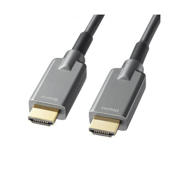 ドラム付き光ファイバHDMIケーブル 配線 （8K対応） ブラック 30m KM