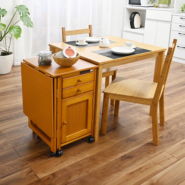 マルチワゴン ブラウン 簡易組立 茶 送料無料の通販は