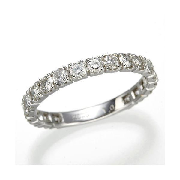 Pt900 プラチナ900 エタニティリング 1ct 6.5g 約12号