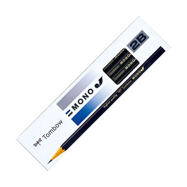【5セット】 トンボ鉛筆 鉛筆 モノJ 2B 1ダース(12本) Tombow-MONO-J2BX5 送料無料の通販は 5,527円