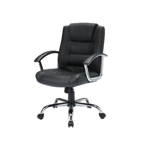 レザーチェア (イス 椅子) ローバック 低い背もたれ 肘付 SNC-L10K 1脚 送料無料の通販は