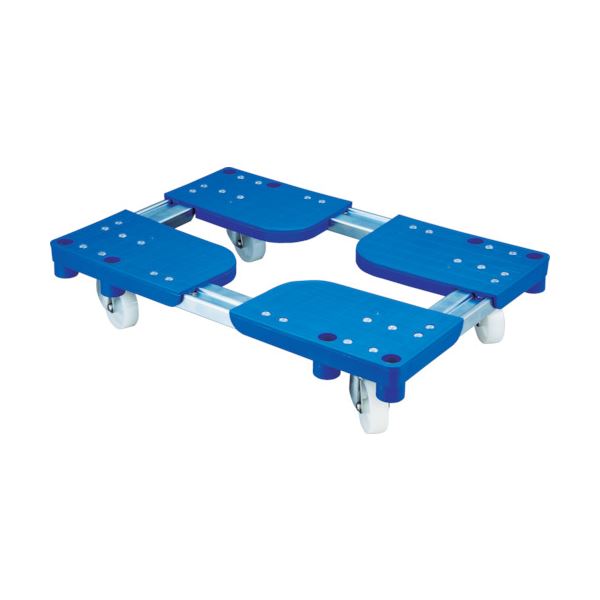 ルート工業コンテナ台車 ルートボーイ303PP型（樹脂仕様） 最大430×830 303PP-03 1台 組立式 送料無料の通販は