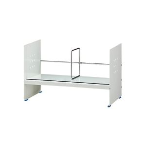 トヨダプロダクツ ブックスタンド ハイタイプ 高い W450mm ホワイト BSST-045H 1台 白 送料無料の通販は 14,035円