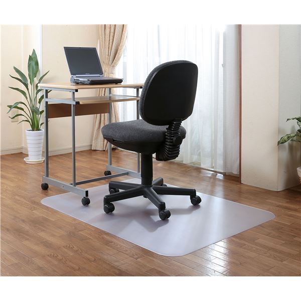 チェア (イス 椅子) マット 約90cm×120cm 日本製 国産 床暖房対応 片面エンボス加工 アキレス リビング ダイニング 書斎 子供 送料無料の通販は