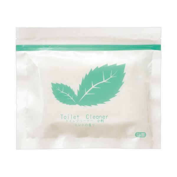 TANOSEE トイレクリーナーチャック袋タイプ ミント 小判 1セット(960枚:20枚×48パック) 送料無料の通販は