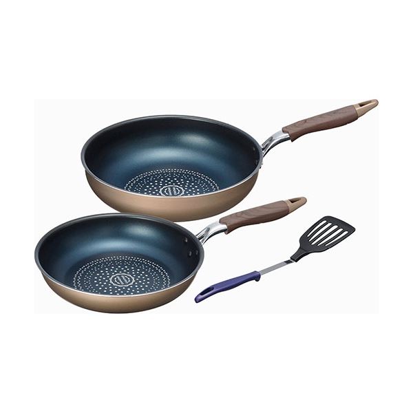 ブラナーノ IH対応フライパン26cm＆いため鍋28cm（ターナー付） C5136104 送料無料の通販は