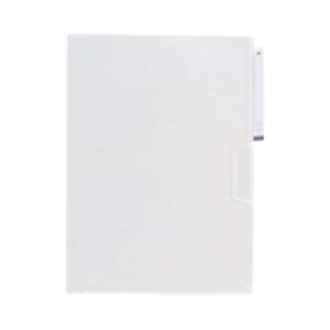 (業務用10セット) LIHITLAB クリアホルダー/クリアファイル 【A4/立体見出し付き】 5枚入り G6305-1 送料無料の通販は