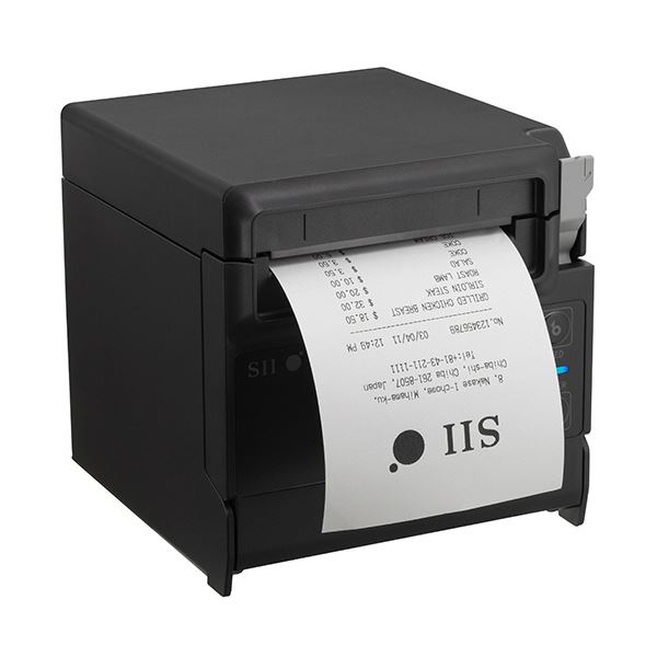 セイコーインスツル前面・上面排紙 2WAY POSプリンタ（USBモデル） 黒 RP-F10-K27J1-2 1台 送料無料