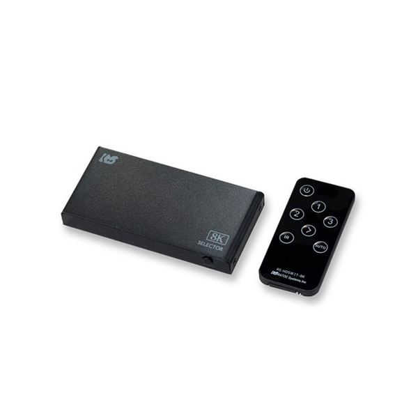 ラトックシステム 8K60Hz／4K120Hz対応 3入力1出力 HDMI切替器 RS-HDSW31-8K 送料無料の通販は 9,408円