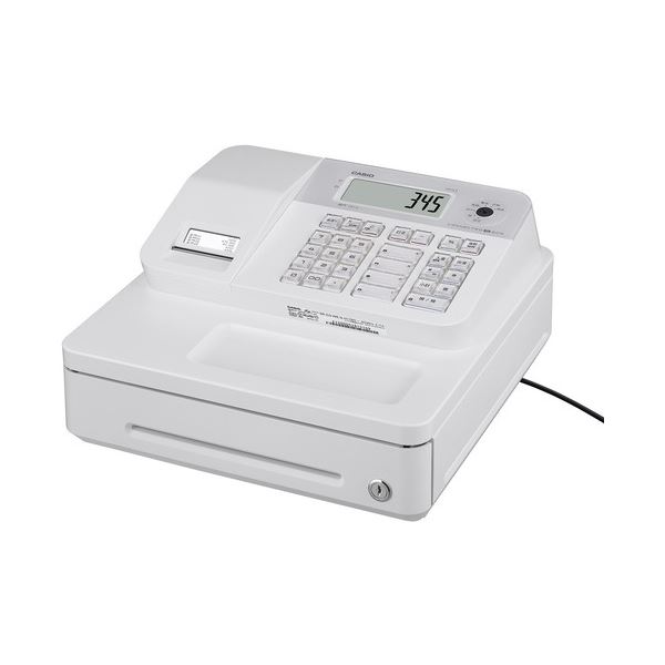 まとめ）クリエイティア レジ用ロール紙 普通紙 NR4575 10巻〔×10