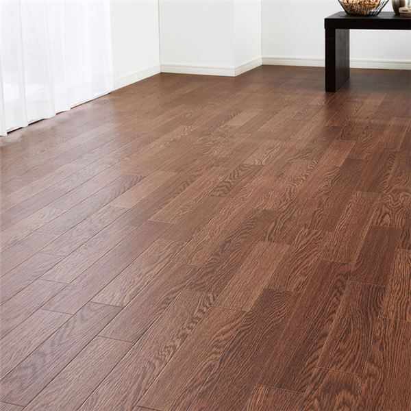 クッションフロア 江戸間4.5畳 ダークオーク 防水 撥水 抗菌 清潔 防炎 防カビ フリーカット フローリング調 日本製 国産 送料無料の通販は 18,590円