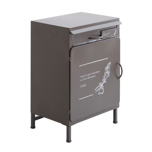 宅配ボックス グレー 便利な宅配受け取りボックス シックなグレー色でお届けします 代金引換不可 お荷物を安全に保管し、受け取りをスムーズに 送料無料の通販は