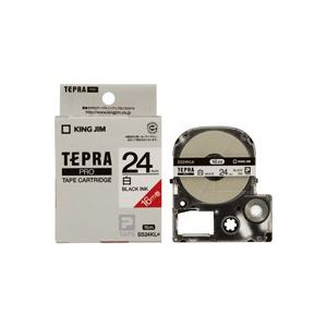 (業務用2セット)キングジム テプラ PROテープ/ラベルライター用テープ 【24mm】 ロングタイプ SS24KL ホワイト(白) 白 送料無料の通販は 6,604円