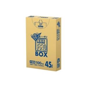 （まとめ）日本サニパック 3層ゴミ袋業務用PRO 45L 半透明 100枚【×2セット】 プロ仕様 透明な100枚 まとめてお得 3層ゴミ袋45L 家庭やオフィスで使える便利な生活用品 送料無料の通販は 6,181円