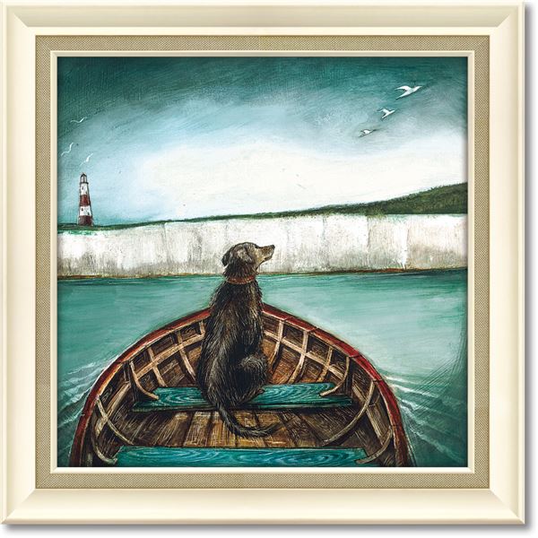 ユーパワー ジョー・ラム Gel加工 アートフレーム 「ヘルムスマン」の