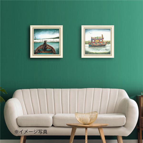 ユーパワー ジョー・ラム Gel加工 アートフレーム 「カーム」 ユーパワー ジョー・ラム Gel加工 アートフレーム 「キャット ナップ