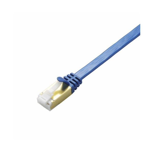 ELECOM（） ツメ折れ防止フラットLANケーブル 配線 （Cat7準拠 LD-TWSFT／BM50 送料無料の通販は 6,477円