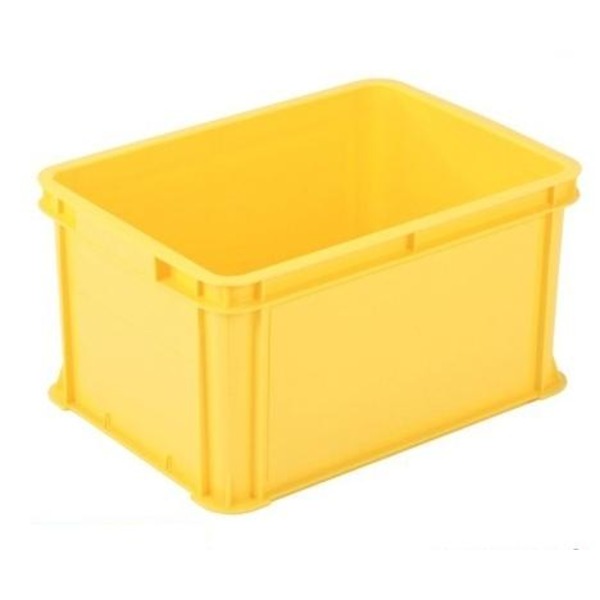 【3個セット】 RBコンテナー/コンテナボックス 【51L イエロー】 RB-54 岐阜プラスチック工業 黄