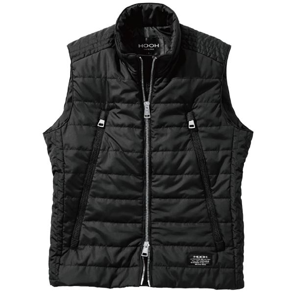 村上被服 HOOH 防寒ベスト 3999 ブラック LL 黒 極寒に立ち向かう 究極の防寒ベスト、黒の巨人が降臨 村上被服が贈る、HOOHブラック LL、3999円 黒 送料無料