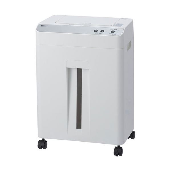 静音オートフィードシュレッダ ホワイト NSE-AFC06W 白 静かで便利な自動紙パンチャー ホワイトカラー NSE-AFC06W 白 送料無料