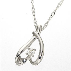 K10ダイヤモンドハートペンダント ホワイトゴールド 白 輝く愛の証、K10ダイヤモンドハートペンダントが贈る永遠の輝き ホワイトゴールドの輝きが心を包み込み、愛を伝える ダイヤネックレスが紡ぐ幸せなストーリー 白 送料無料の通販は 24,096円