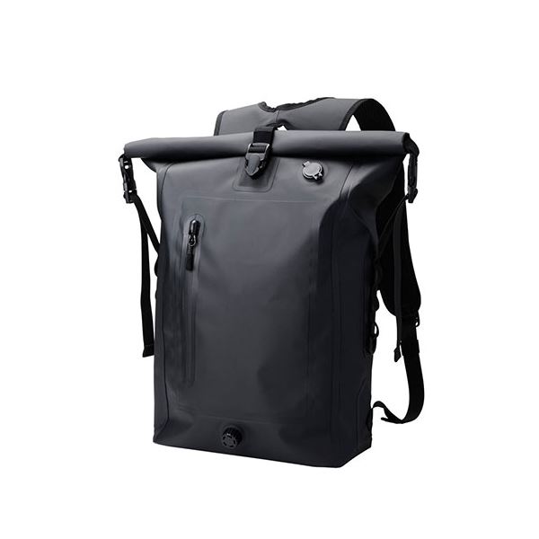 防水ロールトップリュック ブラック BM-BPWP02BK 黒