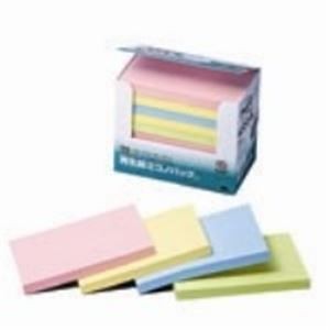 （まとめ） ポストイット エコノパック 6551-K 混色【×2セット】 送料無料の通販は