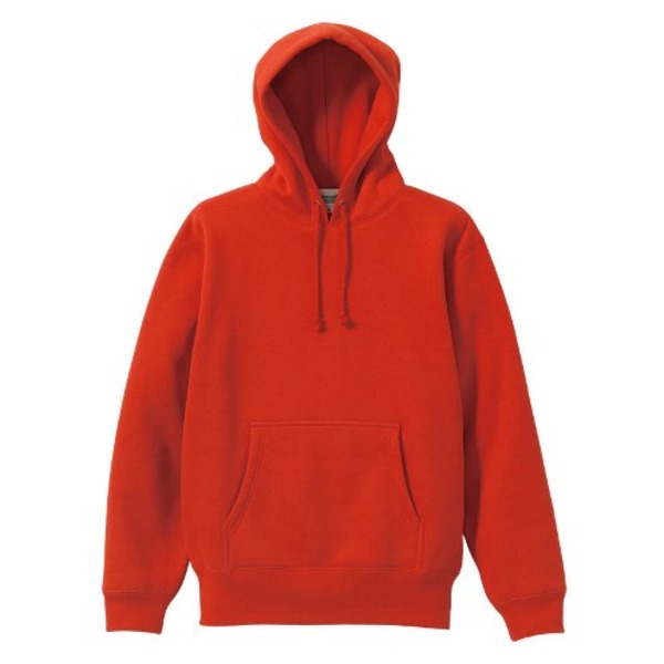 裏起毛 プル パーカー Lサイズ レッド 綿混 10.0オンス ヘビーウェイト 裏起毛 保温性 フード二重縫製 プルオーバー 赤 送料無料の通販は 5,883円