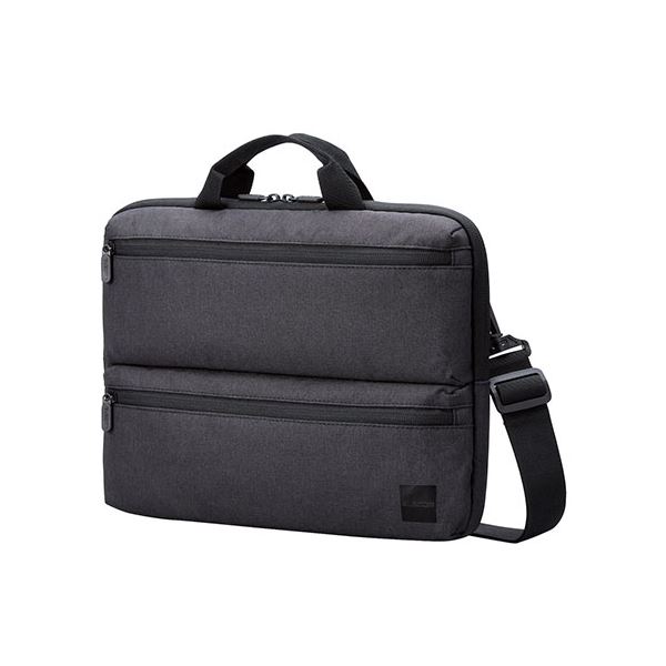 パソコン PC ケース/リサイクル素材/横型/取っ手付き/ショルダーベルト付き/手提げ/撥水/14.0インチ/ブラック BM-IBHCH14NBK 黒 送料無料の通販は 7,021円