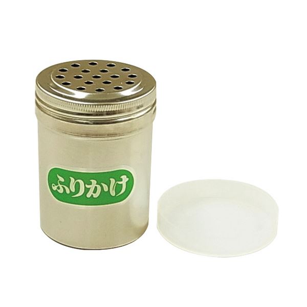 （まとめ） 遠藤商事 18-8調味缶（PP蓋付） 小 F缶 BTY02006 1個 【×5セット】 調味料を美しく収納 スタイリッシュな18-8ステンレス製調味缶（PP蓋付き）小サイズ F缶、5個セット 送料無料の通販は