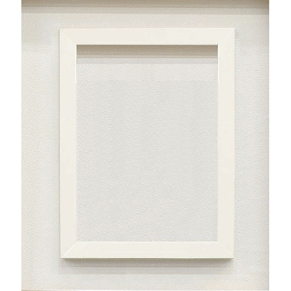仮縁 油絵額 展示会仮縁 キャンバス額 簡単油絵額 木製仮縁 油額 M50 1167×727mm ホワイト 白 送料無料の通販は額