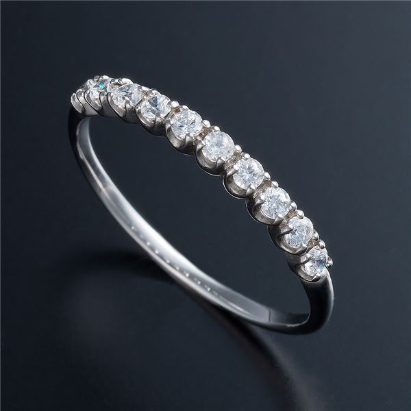 中古　プラチナ　ダイヤモンド0.2ct キングダイヤモンド　リング　11.5号 中古プラチナダイヤモンド0.2ct キングダイヤモンドリング11.5号