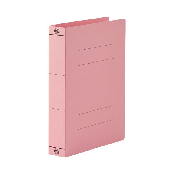 （まとめ）プラス フラットファイル 厚とじ500樹脂製とじ具 A4タテ 背幅53mm ピンク No.021SW 1セット(10冊)【×10セット】 送料無料の通販は