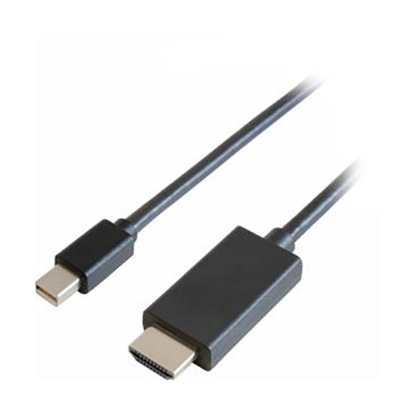 IOデータ IO DATA ゴッパ miniDisplayPort-HDMI変換ケーブル 配線 1m ブラック GP-MDPHD/K-10 黒 送料無料の通販は 5,737円