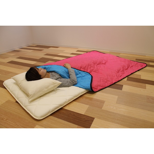 保温機能シート入り 多目的シュラフ P／BL 保温機能シート入り 多目的シュラフ P／BL