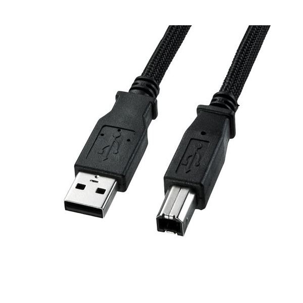 【5個セット】 ナイロンメッシュUSB2.0ケーブル 配線 KU20-NM50K2X5 頑丈なカバーで保護された5mのUSBケーブル 高品質ナイロンメッシュ仕様で、信頼性抜群のUSB2.0ケーブル5個セット 送料無料の通販は