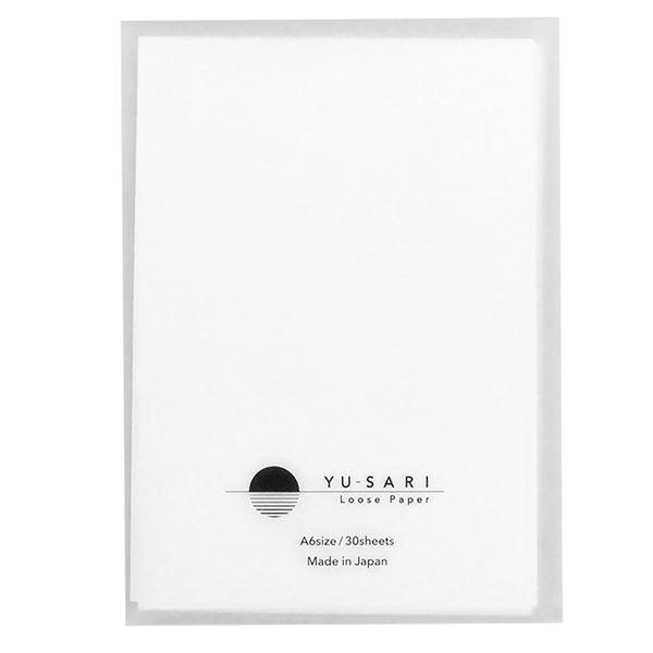 (まとめ) ゆうさり 万年筆向けルーズペーパー A6 無地 NYLS-A601-W 【×10セット】 送料無料の通販は 5,380円