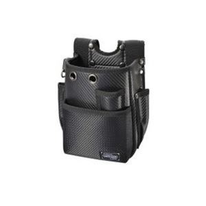 コヅチ 腰袋2段 ブラック WT-11BK 黒 送料無料の通販は 5,958円