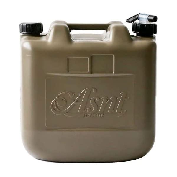 【2個セット】Asnt ミリタリータンク 10L ミリタリーグレー 鮮やかなミリタリーカラーの水用ポリタンク10L容器 アスリートの頼れる相棒、2個セットでお得にお届けします ミリタリーグレーのデザインでアウトドアライフを彩ります 送料無料の通販は