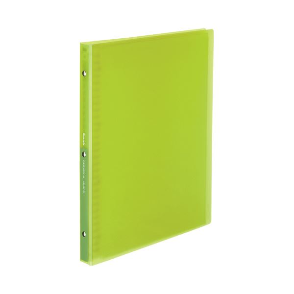 （まとめ）コクヨ クリヤーブック(Glassele) 固定式・背ポケット A4タテ 100ポケット ブルー ラ-GLB100B 1セット(4 |b04 まとめ）コクヨクリヤーブック（Glassele） 替紙式 A4タテ 30穴 15