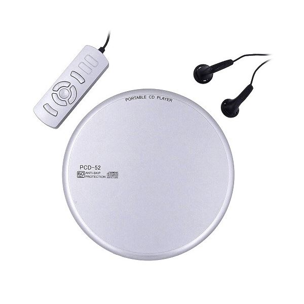 WINTECH ポータブルCDプレーヤー PC パソコン D-52S 音楽を自在に操る、手の届く至高のポータブルサウンドシステム 外部リモコン付きマルチメディアプレーヤー PCD-52S 送料無料の通販は 9,189円