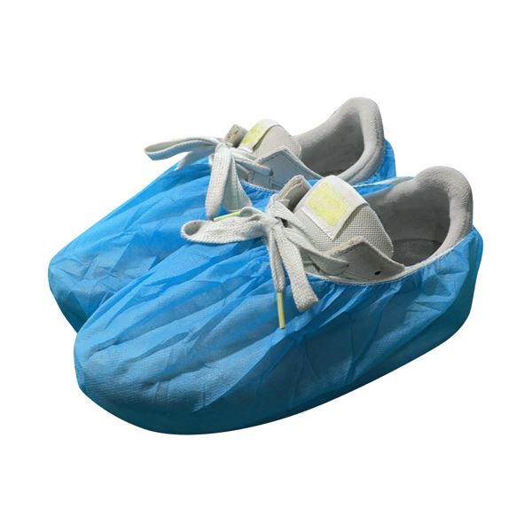 (まとめ）アマノ 不織布シューズカバー ブルーAM-CF067 1パック（100枚）【×5セット】 青 送料無料の通販は 8,764円