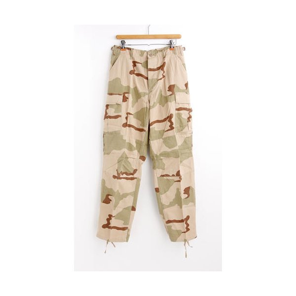 アメリカ軍 BDU カーゴパンツ XSサイズ 3カラーデザート リップストップ YN521007 レプリカ ミリタリーパンツ 軍モノ 迷彩服