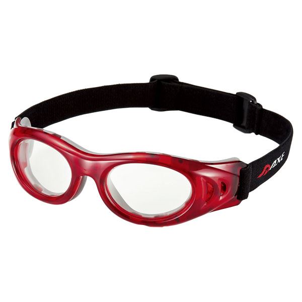 AXE（アックス） EYE PROTECTOR Mサイズ AEP01 レッドクリア 赤