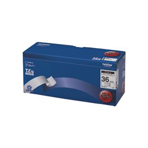 ブラザー BROTHER ピータッチ TZeテープ ラミネートテープ 36mm 白/黒文字 業務用パック TZE-261V 1パック(5個) 送料無料