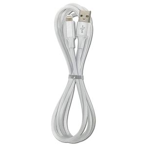 【20個セット】 USB - ライトニングケーブル 配線 ホワイト 2m LT-C-W2X20 白