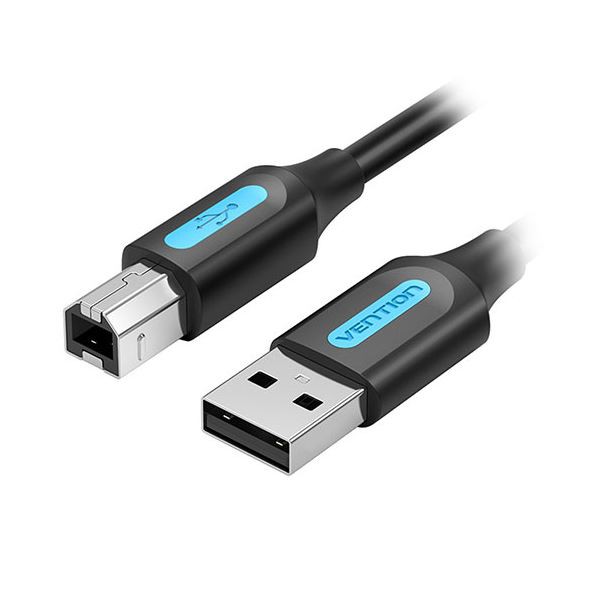 【10本セット】 VENTION USB 2.0 A Male to B Maleケーブル PVC Type 0.5m ブラック CO-7187X10 黒 送料無料の通販は 5,070円