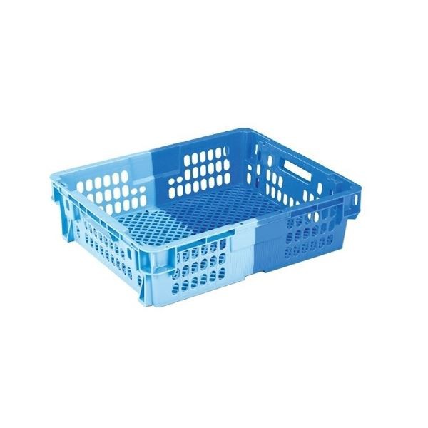 【5個セット】 業務用コンテナボックス/食品用コンテナー 【NF-M26C】 ダークブルー/ブルー 材質：PP 青 送料無料の通販は
