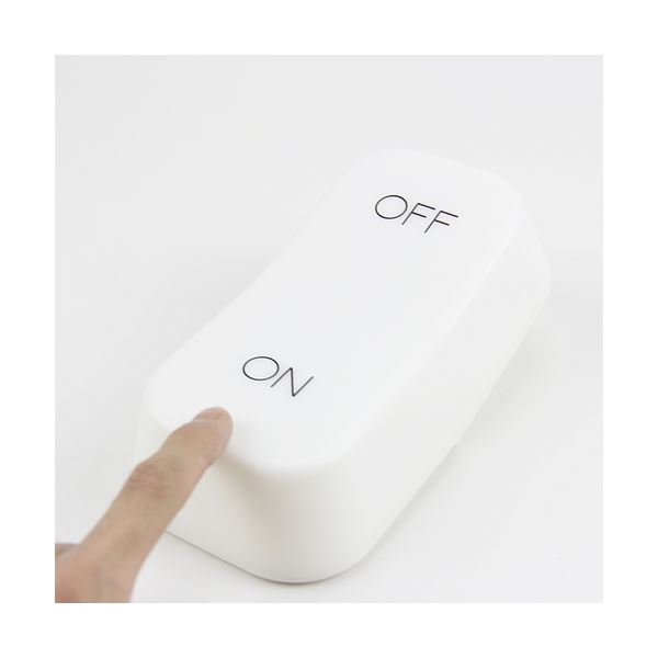 （まとめ） ONEON ON OFF LAMP ホワイト ONOFLAW 【×3セット】 白 送料無料の通販は 8,678円