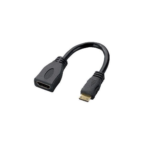 (まとめ) HDMI変換ケーブル 配線 (タイプA-タイプC) AD-HDAC2BK【×2セット】 送料無料の通販は